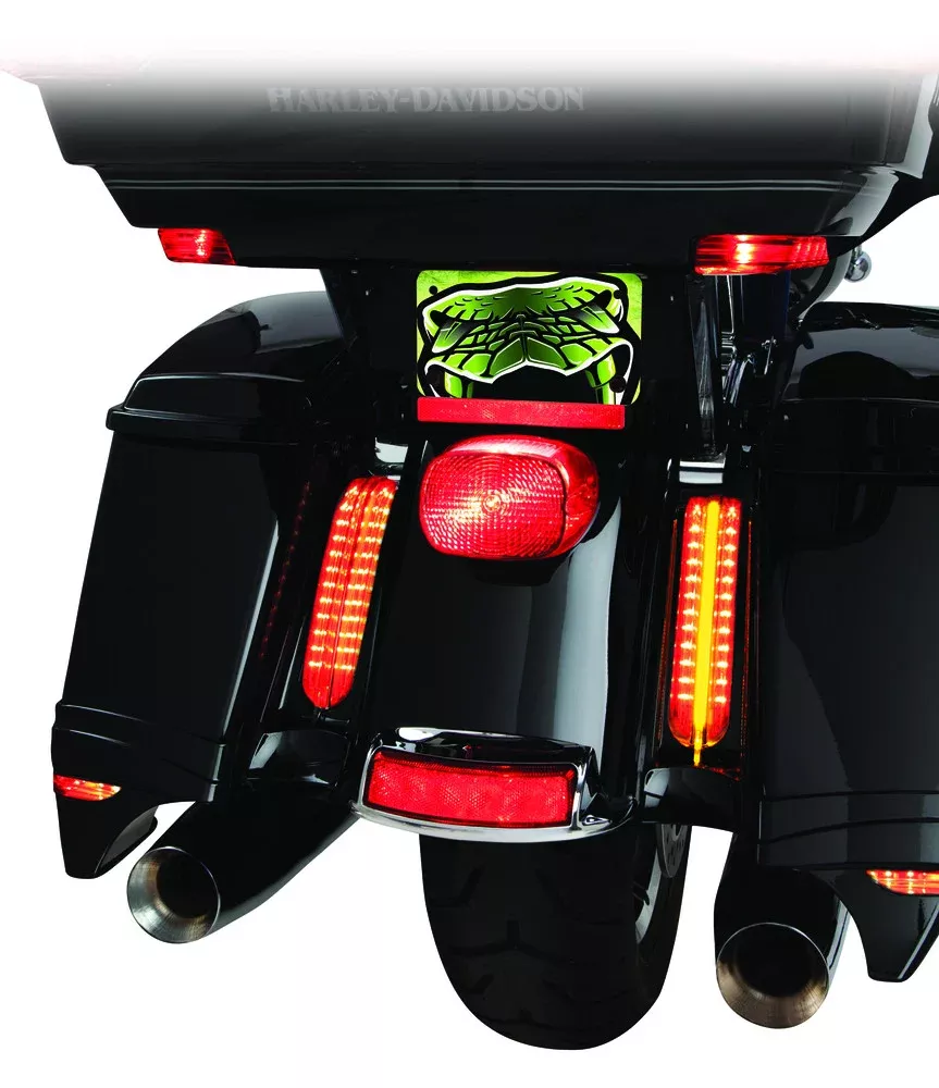 Ciro Filler Panel Lights for 2014 to 2024 Harley Ultras & Road Kings with Old Fairing Design -(Not Road King Special)