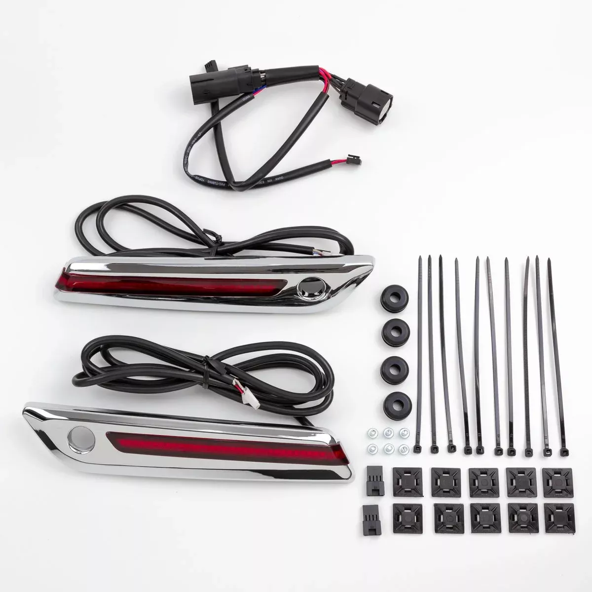 Ciro LED Lighted Saddlebag Hinge Covers