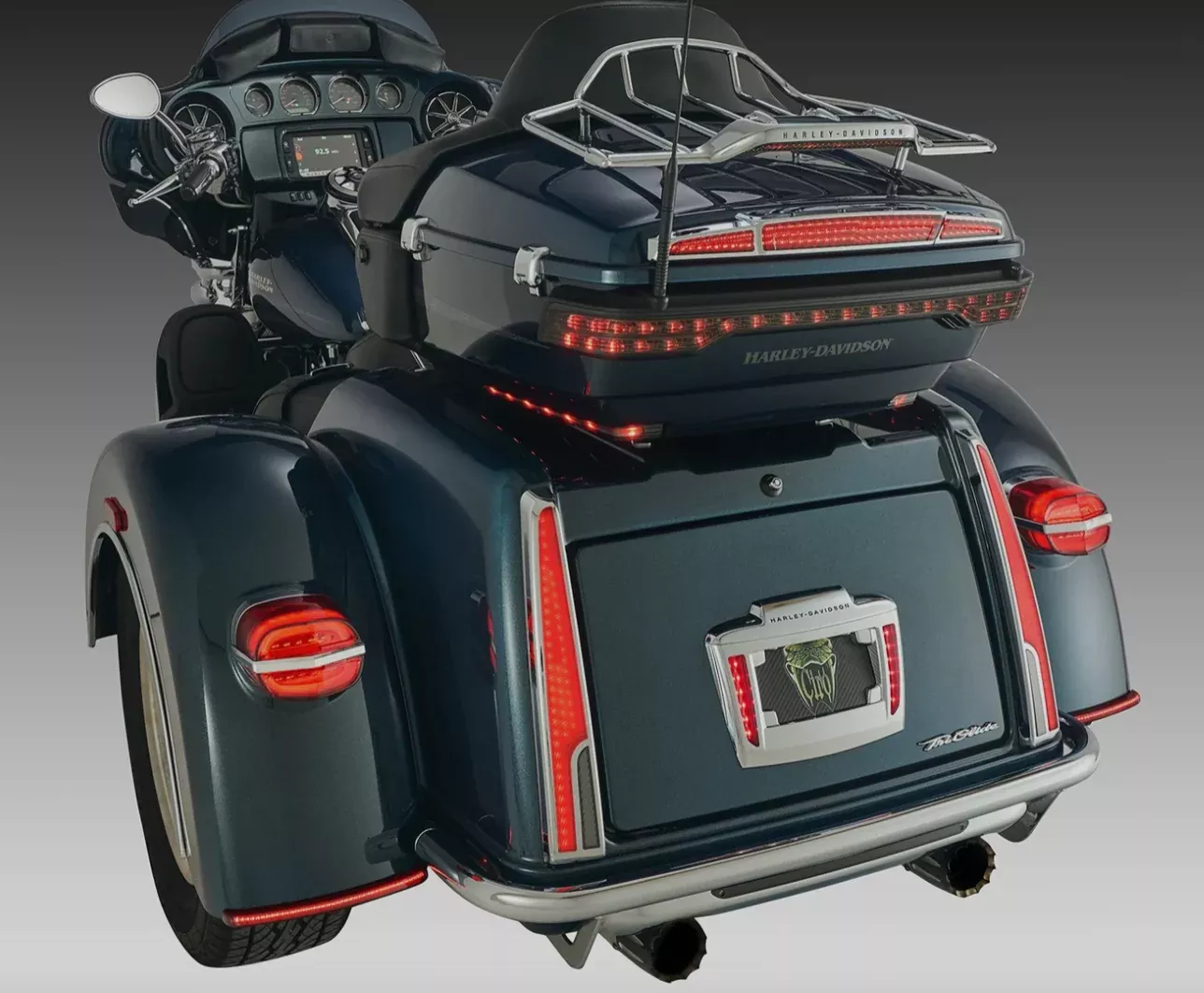 Ciro Tail Lights For Tri Glide Motorcycless