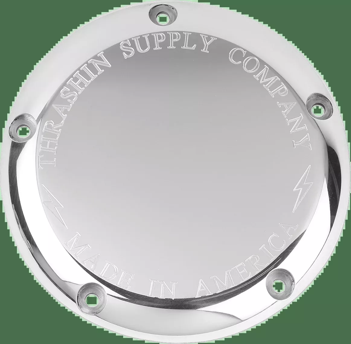 Classic Derby Cover / ’99-’18 Big Twin, 5 Hole Chrome