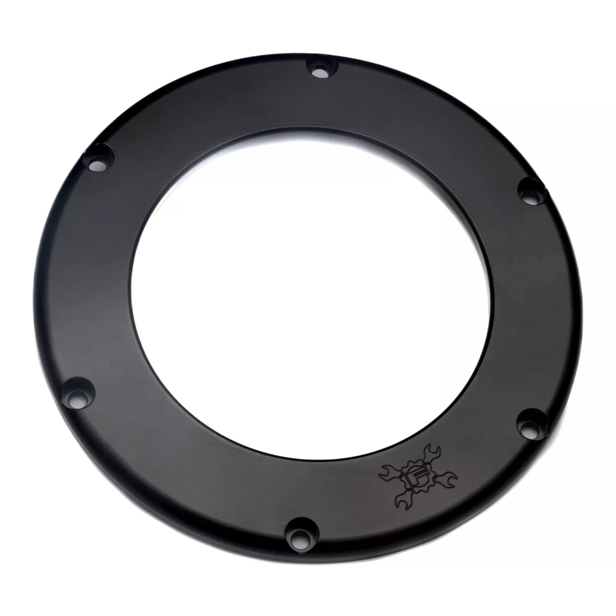 CLEAR BA AIR CLEANER COVER, BLACK FINISH