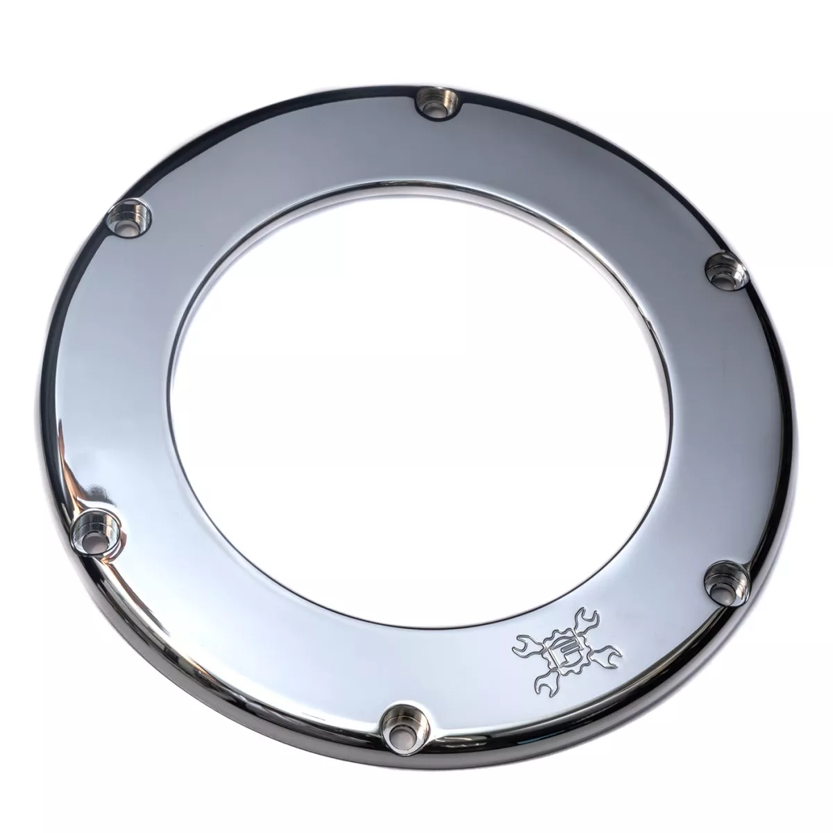 CLEAR BA AIR CLEANER COVER, CHROME FINISH