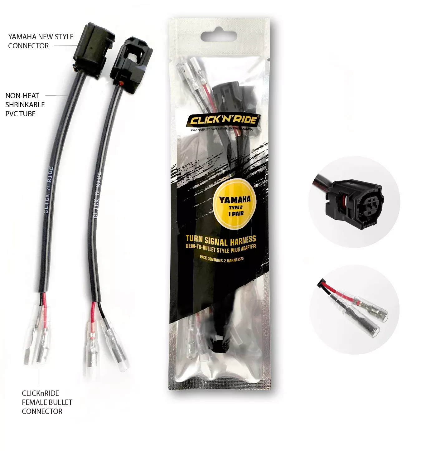 Click n Ride – Harness Converter for Newer Style Yamaha (Type 02)