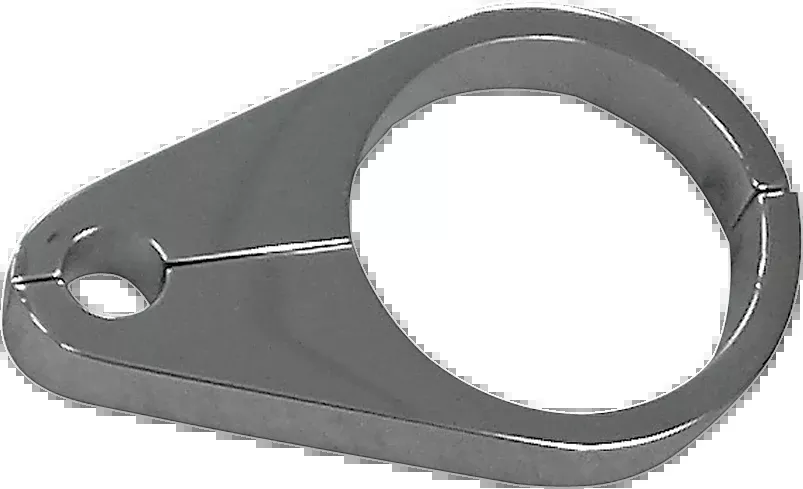 Clutch Cable Clamp Chrome For Harley-Davidson 49mm Fork Tubes