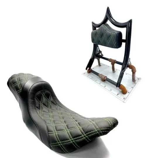 CMC NEXT LEVEL GREEN SEAT PACKAGE 09-23 HARLEY DAVIDSON BAGGER