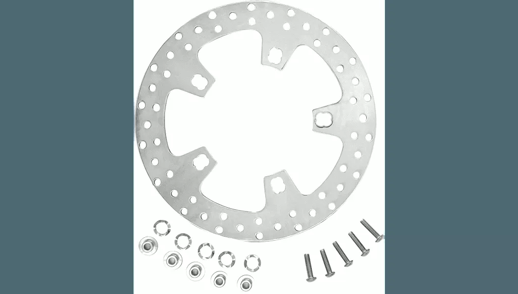 Coastal Moto 11.8" Front Brake Rotor for '14-23 Harley Davidson Touring - Polished