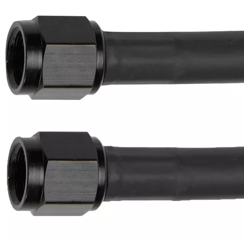 Coated Braided Line 73in #4 Hose -4 Straight/-4 Straight ALL48381