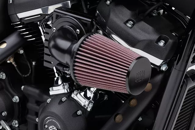 Cobra Black Cone Elbow Air Cleaner Intake Kit for 1999-2017 Harley Twin Cam