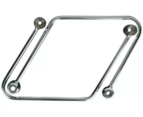 Cobra Chrome Saddlebag Support Bars (02-6101)