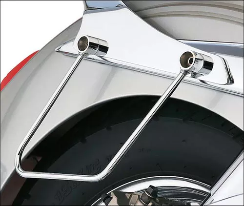 Cobra Chrome Saddlebag Support Bars (02-6105)