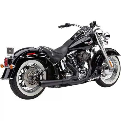 Cobra El Diablo 2-1 Exhaust for 2012-2017 Harley Softail - Black