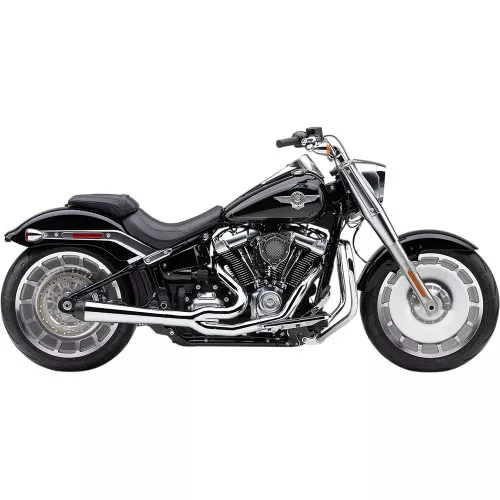 Cobra El Diablo 2-1 Exhaust for 2018-2022 Harley Softail FLFB/FXBR - Chrome