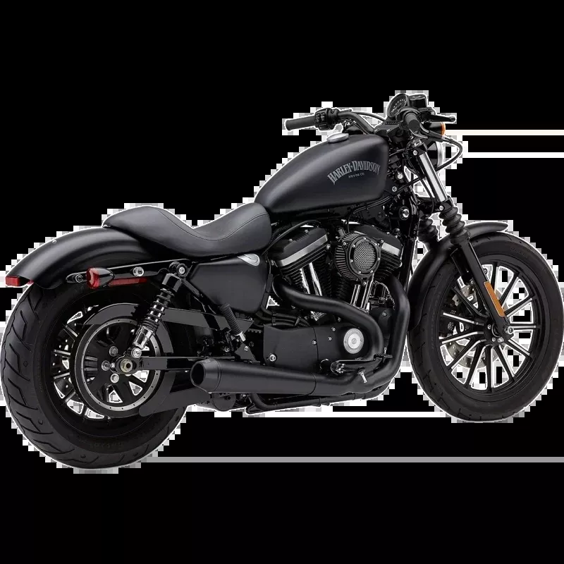 COBRA EL DIABLO BLACK 2:1 EXHAUST HARLEY XL SPORTSTER 14-22