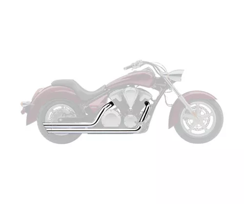 Cobra Speedster Slash-Down Chrome Exhaust System (1831)