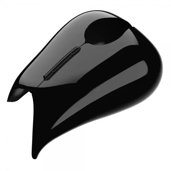 Color Matched Stretched Tank Cover for Harley Davidson '09-23 Street Glide, Road Glide, Road King with stock seats