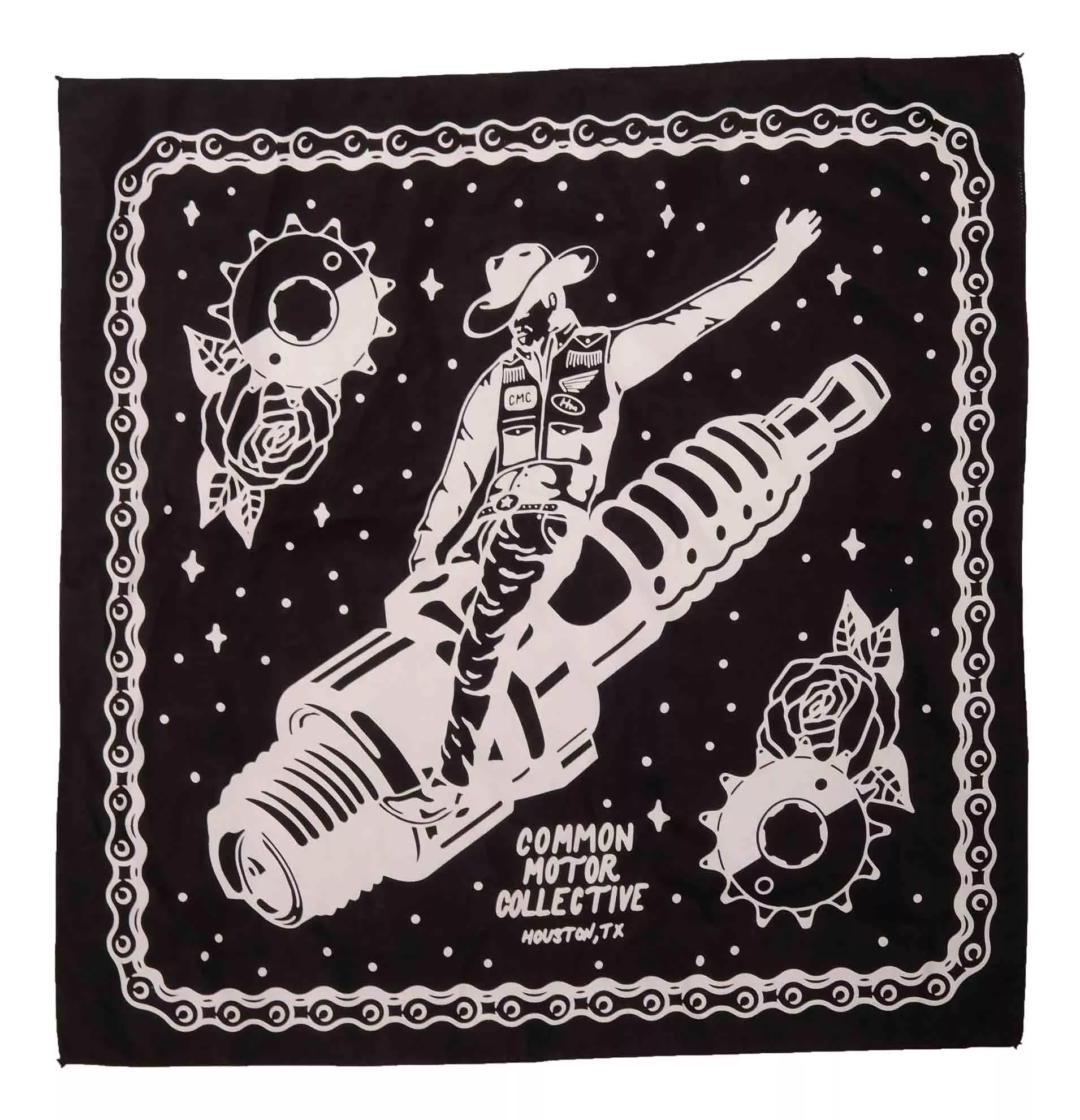 Common Motor Cowboy Bandanna