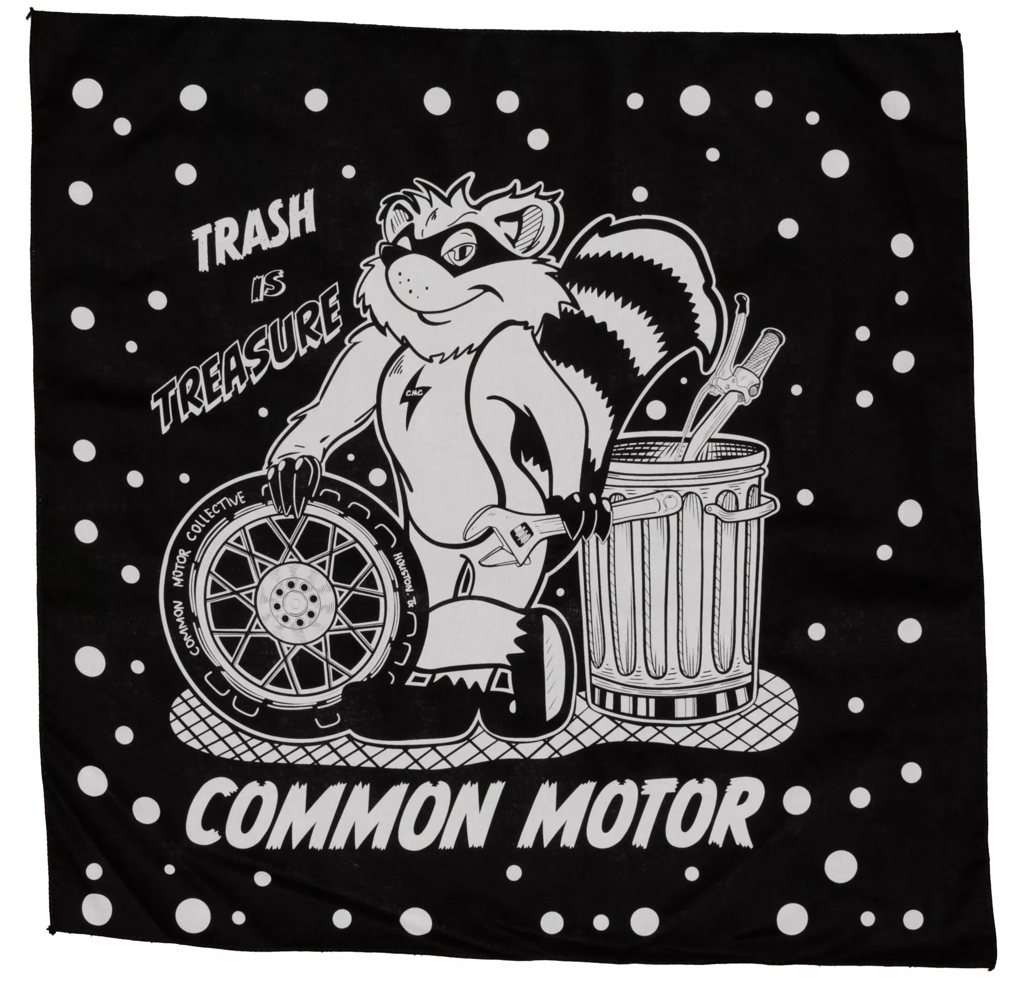 Common Motor Trash Panda Bandanna