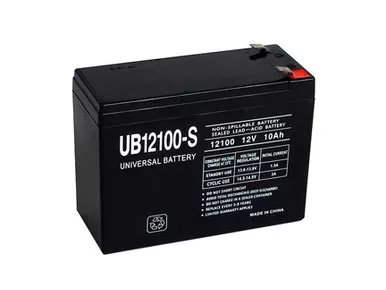 Compatible Replacement for GS Portalac PWL12V100 Battery