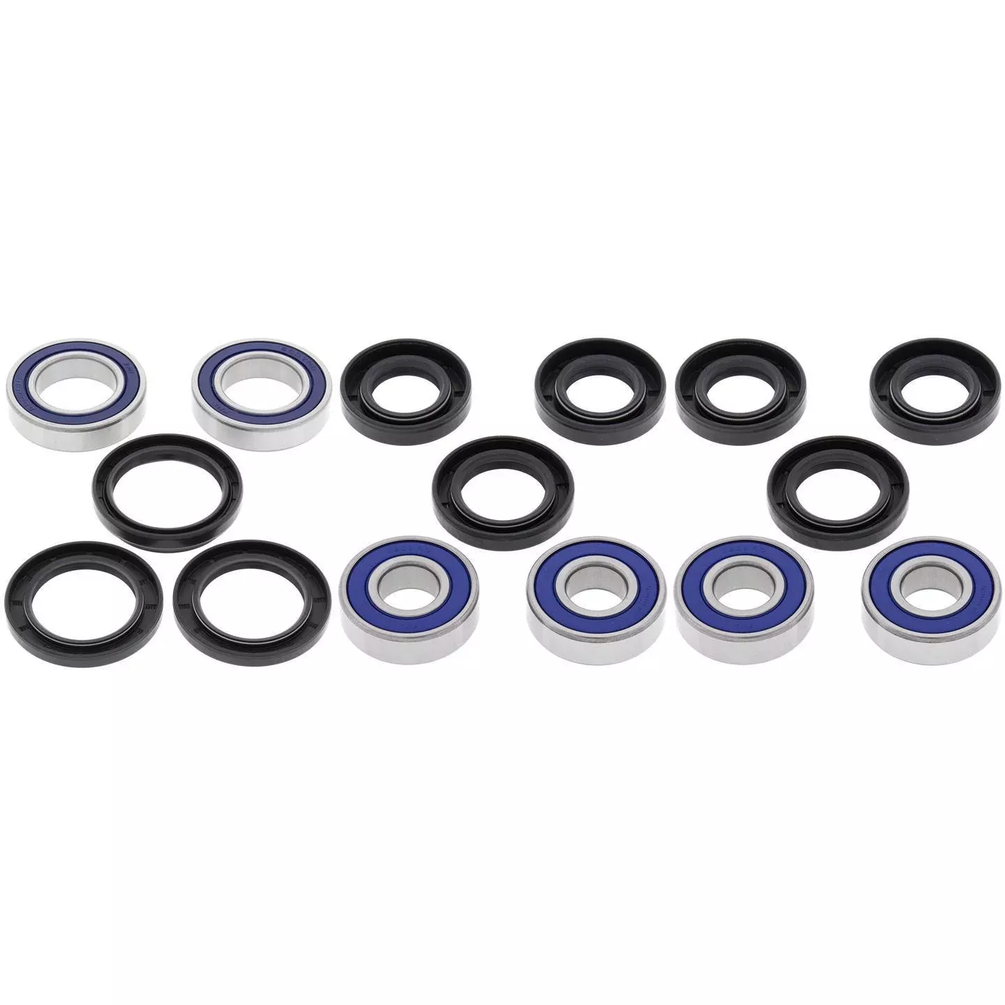 Complete Bearing Kit for Front and Rear Wheels fit Suzuki LT-160 03-04