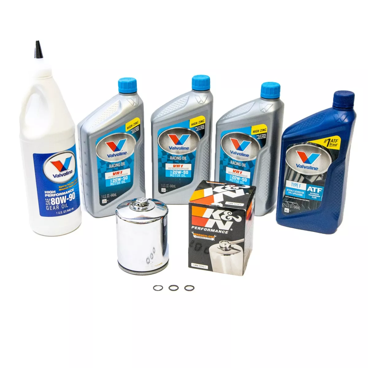 Complete oil change kit (Twin Cam, Exc FL)