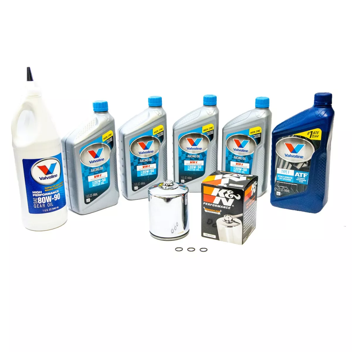 Complete oil change kit (Twin Cam FL)