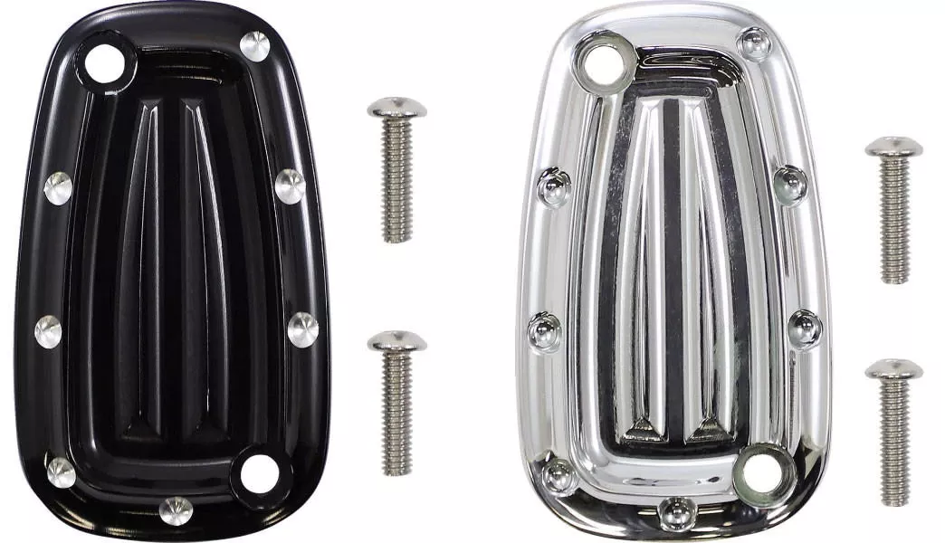 Covingtons Customs Rear Master Cylinder Cover for '18-Up Harley Davidson Softail Models - Diamondback
