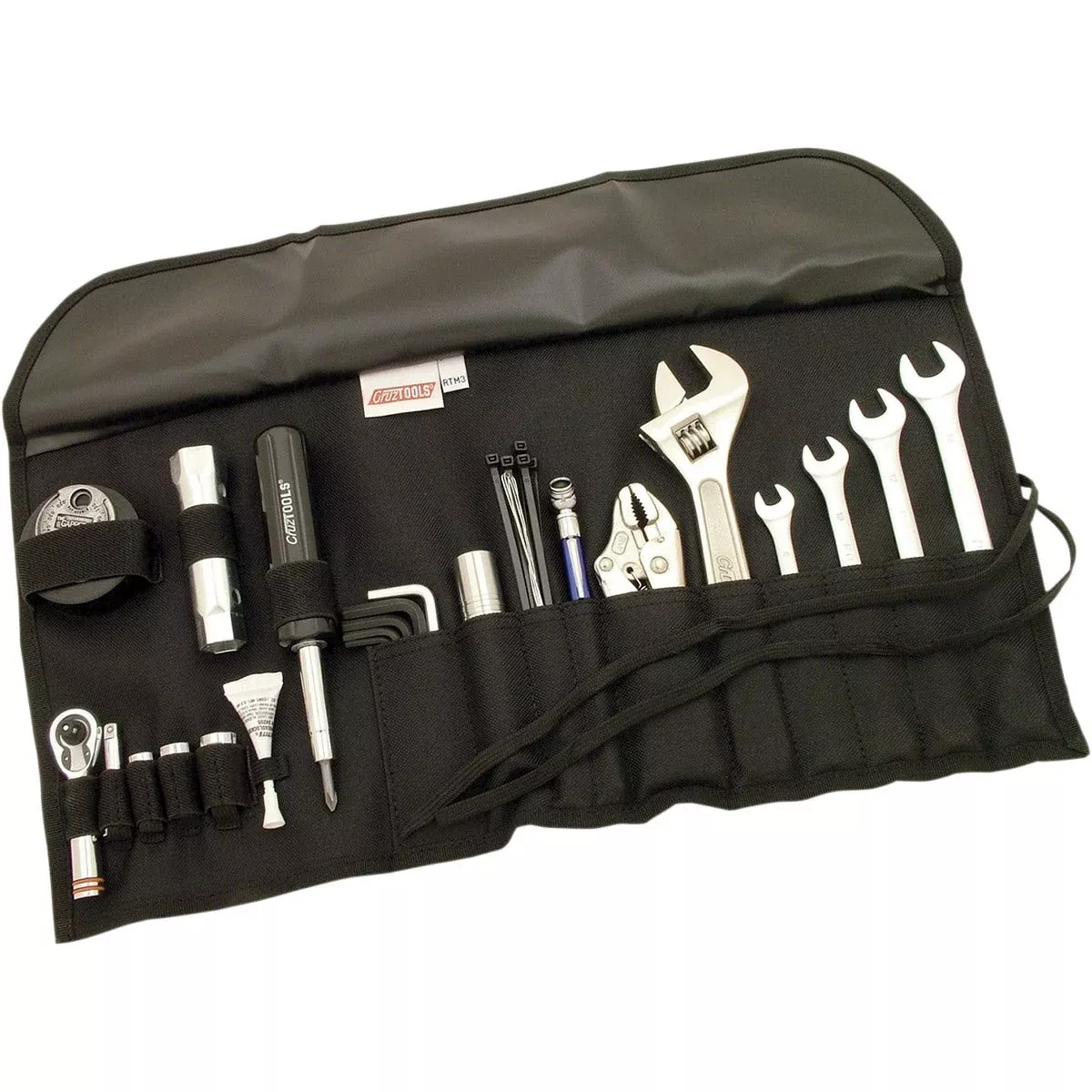 CruzTools Cruz Tools Metric Cruiser Roadtech M3 Tool Kit Pouch Honda Kawasaki Motorcycle