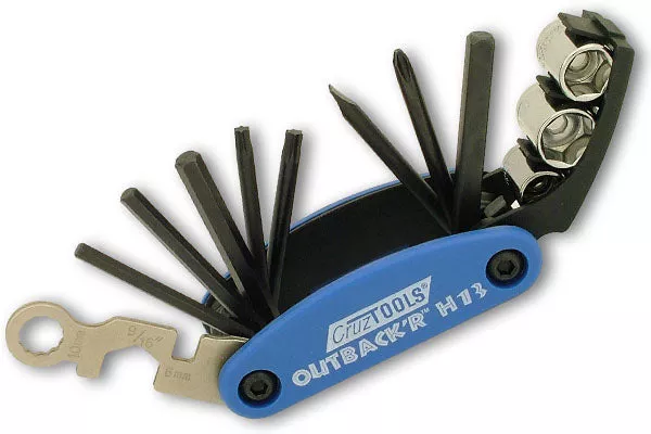 CruzTools Outback’r H13 Folding Tool Kit for Harley-Davidsons