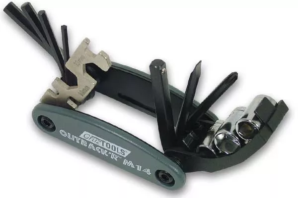 CruzTools Outback’r M14 Folding Tool Kit for Metric Vehicles