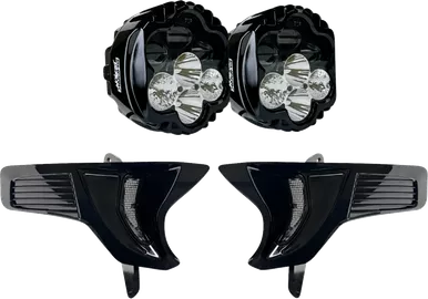 Custom Dynamic Shark Demon 2 Headlight Lightwith Speed Plates 23.5+