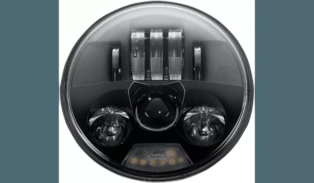 Custom Dynamics 5.75" ProBEAM LED Headlamp for Harley Davidson - Black