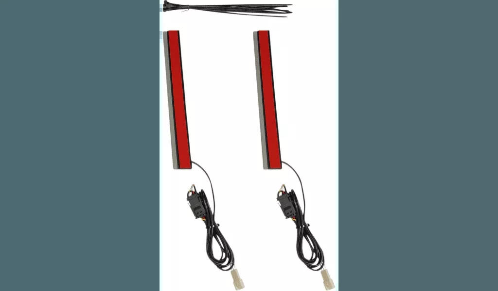 Custom Dynamics 8" Plug & Play Red Plasma Rods - Red
