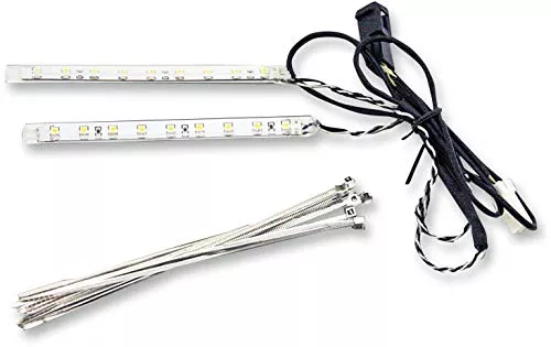 Custom Dynamics CDVENT-TF-AWKIT Lighted Fairing Vent Trim – White DRL with Amber Turn Signals