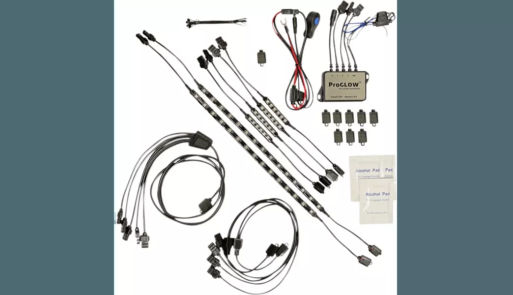 Custom Dynamics Engine ProGLOW Color Changing LED Accent Light Kit