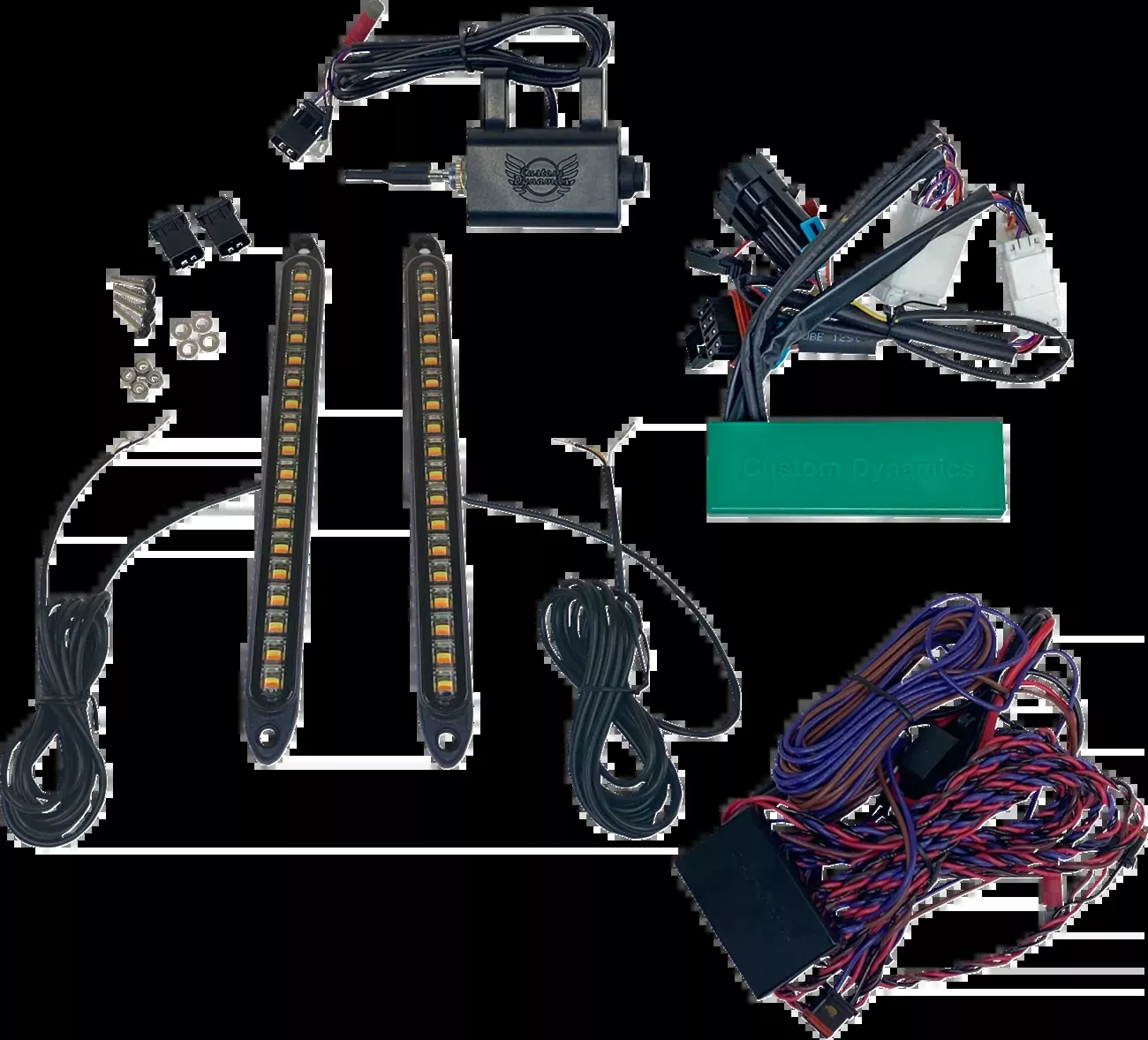 Custom Dynamics Front & Rear LED Turn Signal Kit CD-SXS-RZR2 – Polaris RZR XP 1000 2017-2018