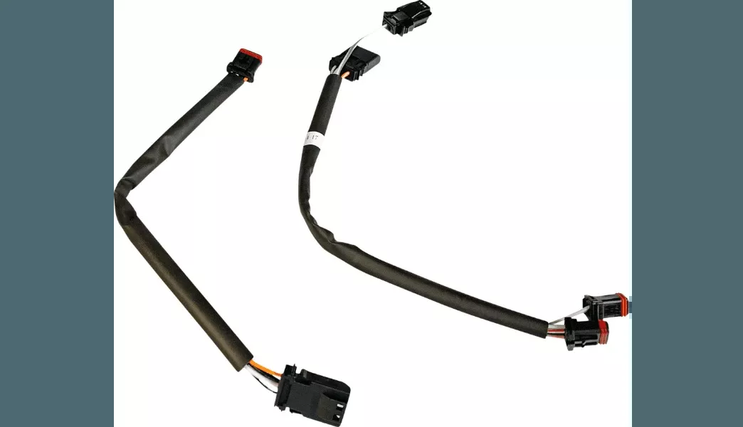 Custom Dynamics Handlebar Wire Extension for '14-22 Harley Davidson Touring and Trike, '11-22 Softail, '12-17 Dyna, '14-22 Sportster- Can-Bus - 8"