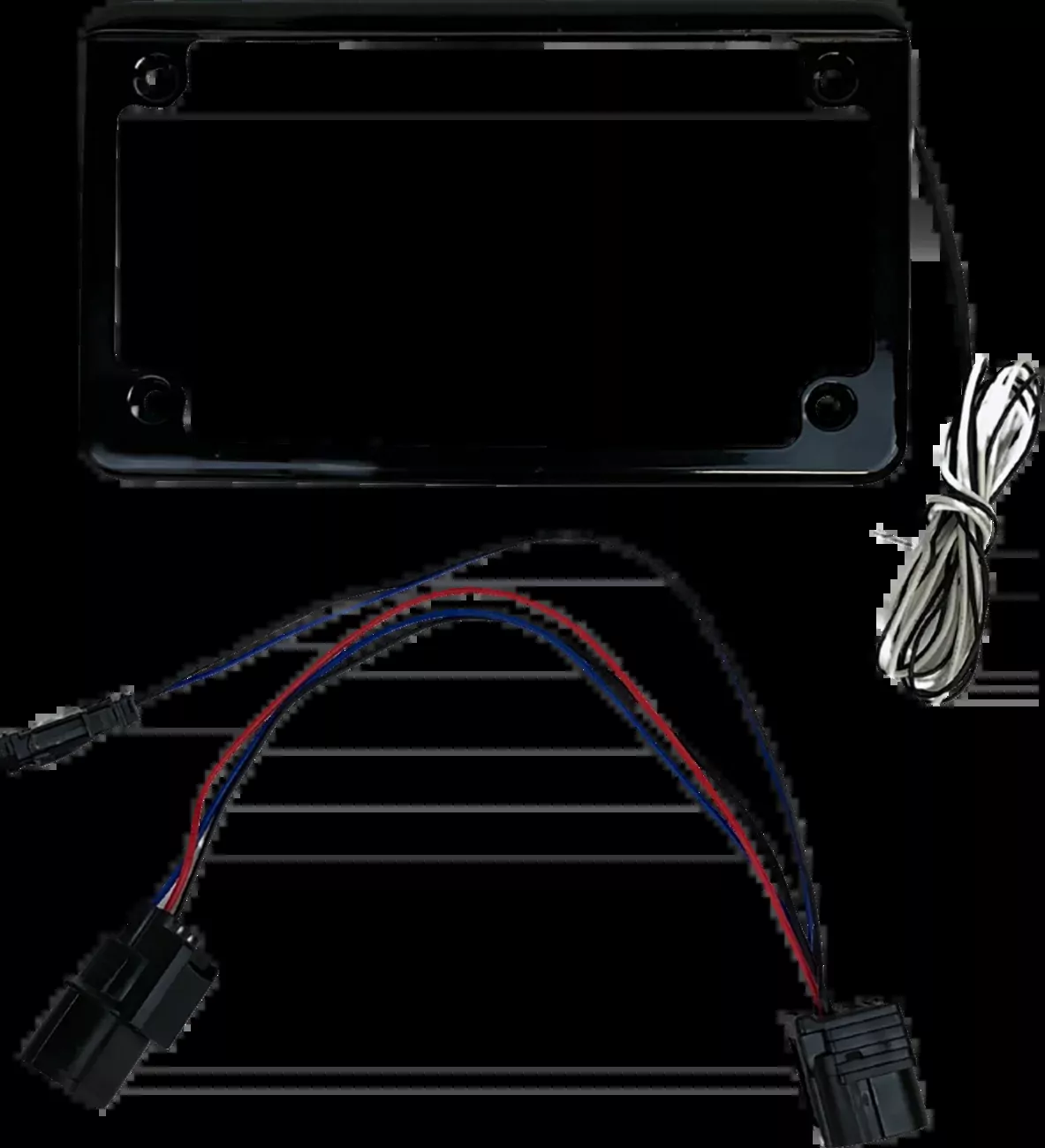 Custom Dynamics LED License Plate Frame (Gloss Black) CD-LPF-TA – Honda Talon 1000 2019-2023