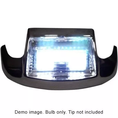 Custom Dynamics LED White Front Fender Tip Light for Harley FL Models