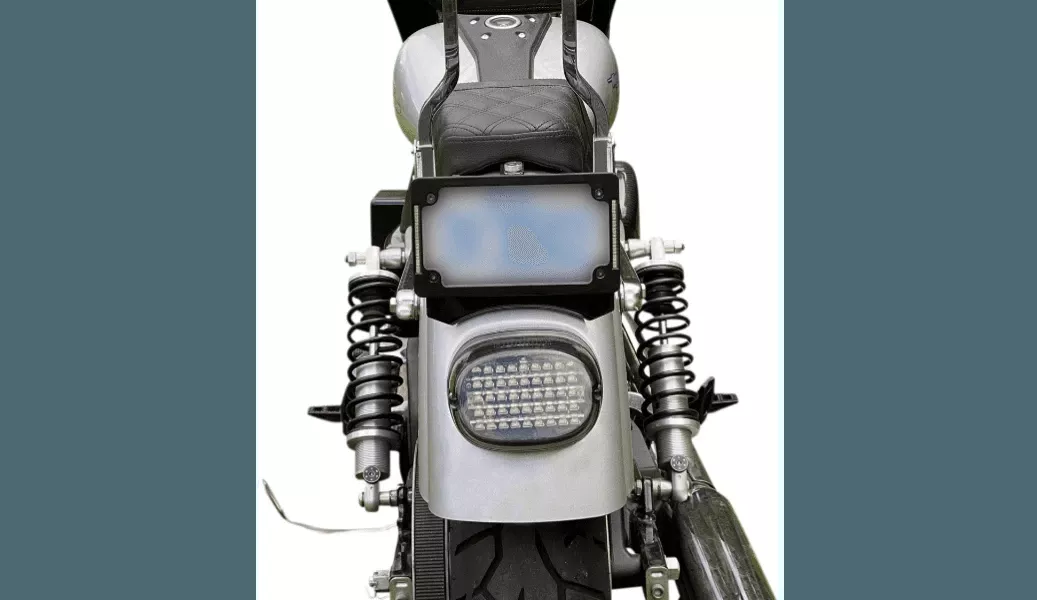 Custom Dynamics Low Profile LED Taillight for '99-23 Harley Davidson Models with OEM Squareback Taillight (Red or Smoke)