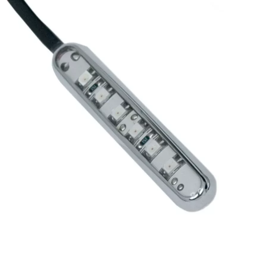 Custom Dynamics Red Magic Spots High Power Single Function 6 LED Strip (EA)