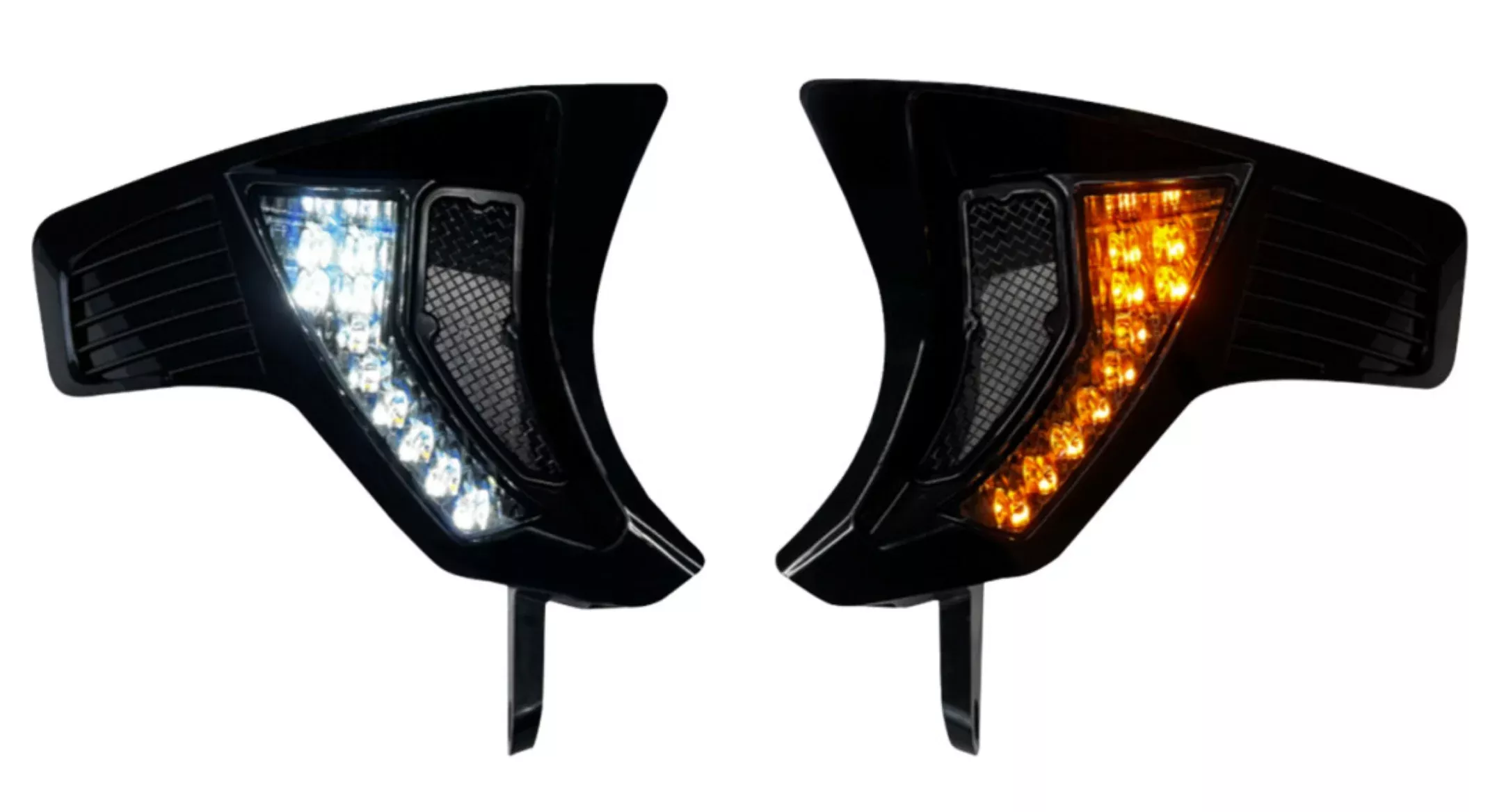 Custom Dynamics Shark Demon Integrated Front Turn Signal Vents