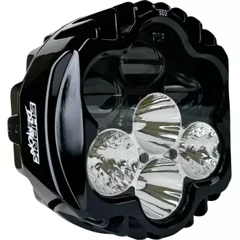 Custom Dynamics Shark Demon Performance LED Headlight - 23+ Street Glide - SD2-23BAT-W