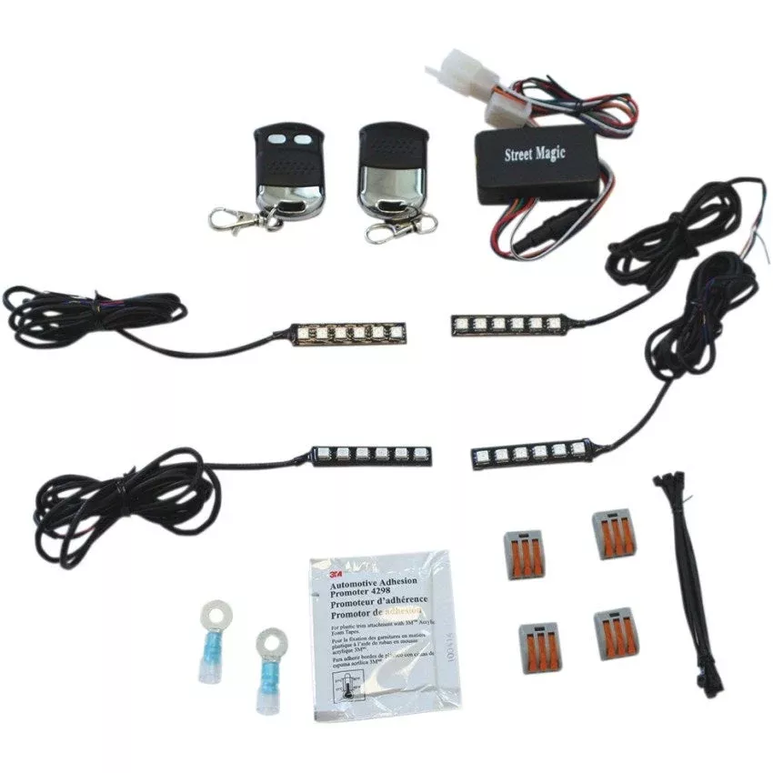 Custom Dynamics Slimline Magical Wizard 6 Color Changing LED Light Standard Kit
