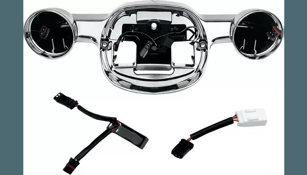 Custom Dynamics Taillight and Turn Signal Baseplate for '22-25 Harley Davidson Lowrider FXRST/FXLRS (Select Finish)