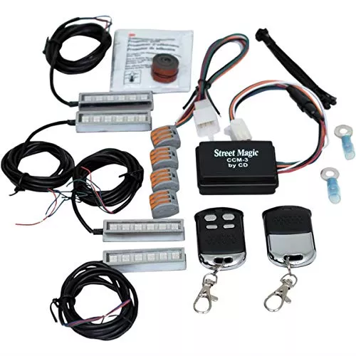Custom Dynamics TMWZ01BM6 Magical Wizard Starter Light Kit with Bluetooth Color Command 5 Remote Control
