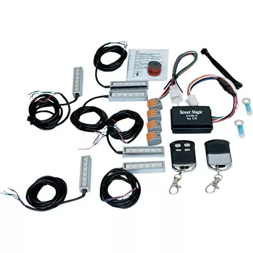 Custom Dynamics TMWZ06BM6 Magical Wizard Standard Light Kit with Bluetooth Color Command 5 Remote Control