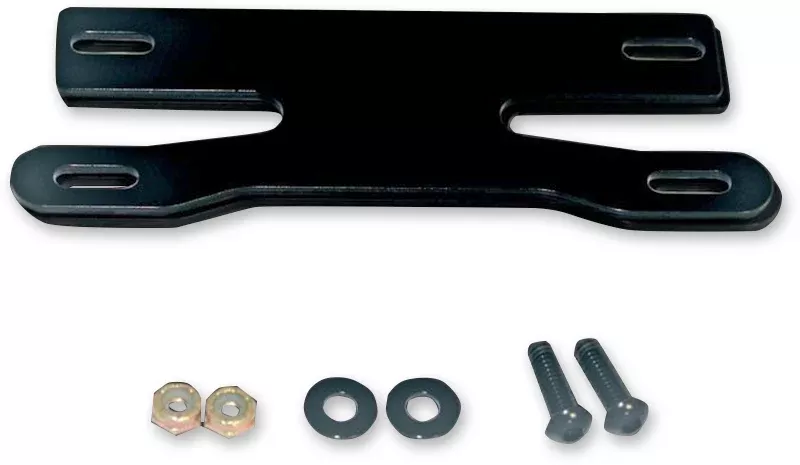 Custom Dynamics Universal UTV License Plate Mount Kit (Gloss Black) CD-UTV-LPF-MT – Universal Fit