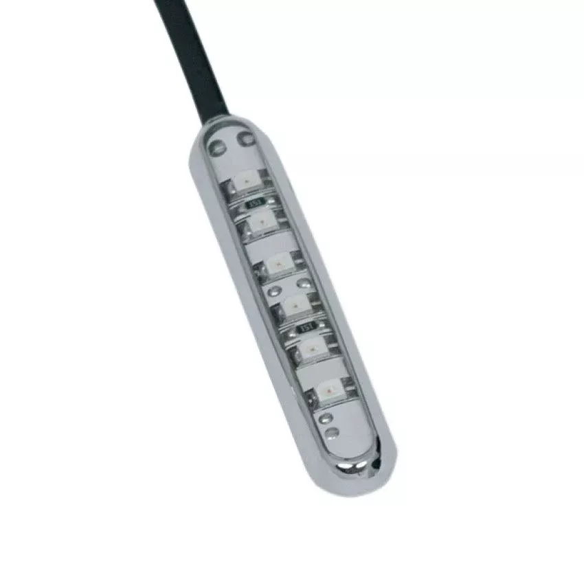 Custom Dynamics White Magic Spots High Power Single Function 6 LED Strip (EA)