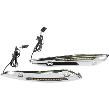 Custom Dynamics Windshield Trim - CD-RG-WT-AW2-C For Harley Road Glide 2015-2025