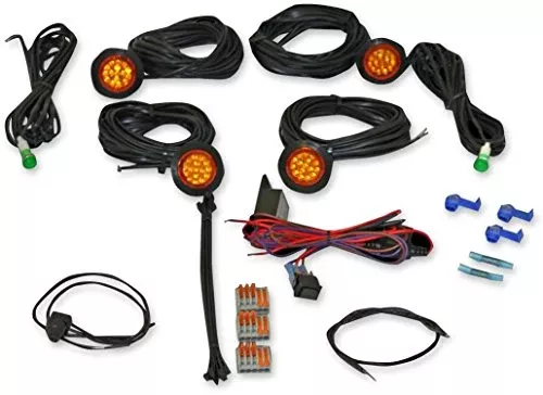 Custom Dynamnics CD-UTV-TS-KIT LED Turn Signal Kit for UTV’s